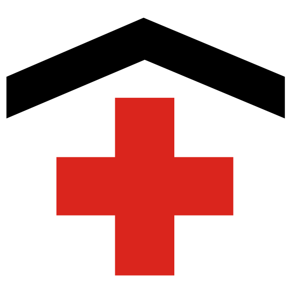 Klinik Krankenhaus Piktogramk